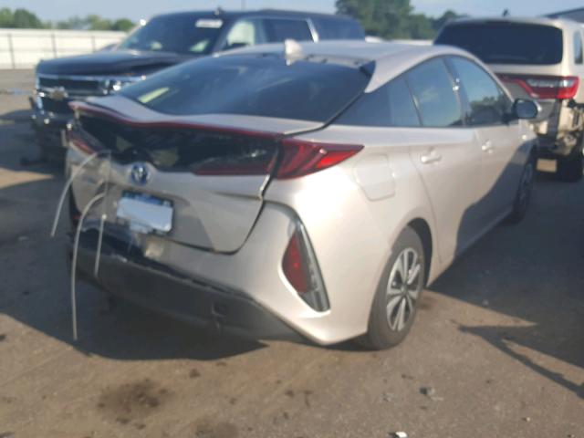 JTDKARFP7H3024529 - 2017 TOYOTA PRIUS PRIM ვერცხლისფერი ფოტო 4