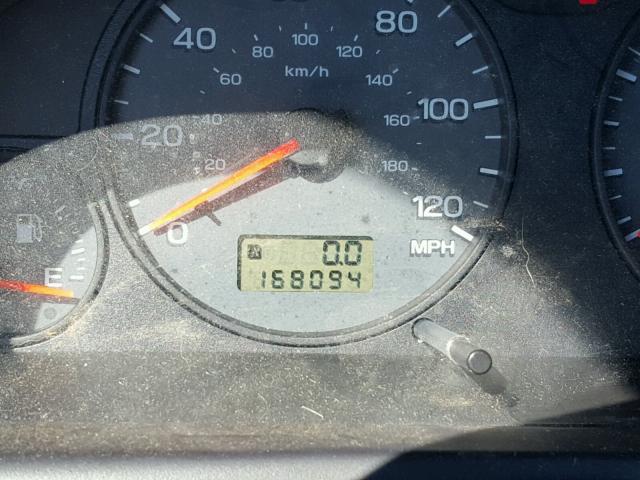 JF1SF65691H754496 - 2001 SUBARU FORESTER S BLACK photo 8