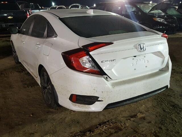 19XFC1F34HE013569 - 2017 HONDA CIVIC EX WHITE photo 3