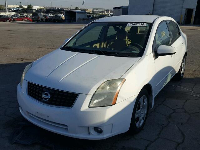 3N1AB61E69L645766 - 2009 NISSAN SENTRA 2.0 WHITE photo 2