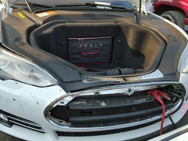 5YJSA1CN9CFP03234 - 2012 TESLA MODEL S WHITE photo 7