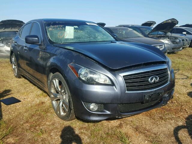 JN1BY1AP6BM322966 - 2011 INFINITI M37 BLUE photo 1