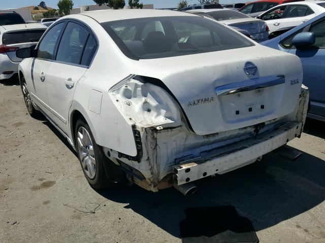 1N4AL2AP2CN550168 - 2012 NISSAN ALTIMA BAS WHITE photo 3