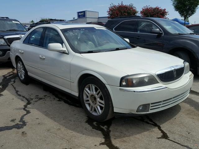 1LNHM86SX4Y618833 - 2004 LINCOLN LS WHITE photo 1