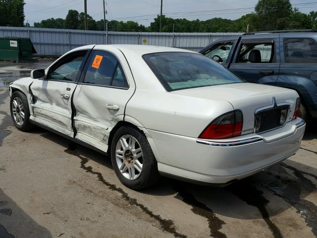 1LNHM86SX4Y618833 - 2004 LINCOLN LS თეთრი ფოტო 3