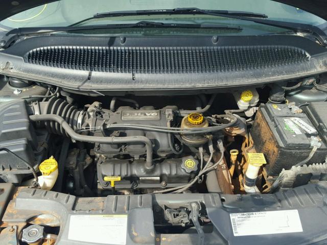 1D4GP25R53B296111 - 2003 DODGE CARAVAN SE GREEN photo 7