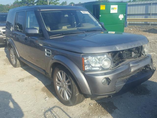 SALAG2D45AA519512 - 2010 LAND ROVER LR4 HSE GRAY photo 1