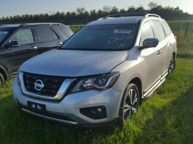 5N1DR2MN5HC651123 - 2017 NISSAN PATHFINDER SILVER photo 2