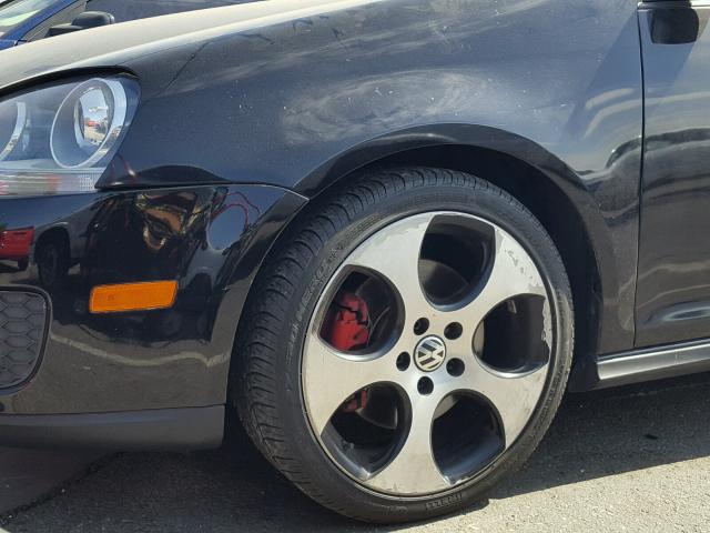 3VWBA71K99M080968 - 2009 VOLKSWAGEN GLI შავი ფოტო 9