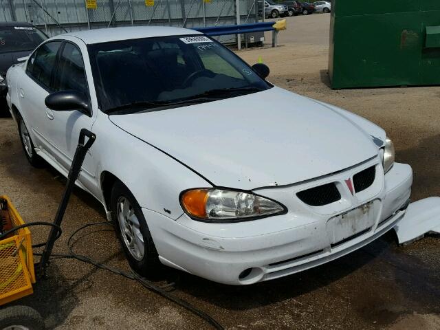 1G2NF52E64M667037 - 2004 PONTIAC GRAND AM S WHITE photo 1