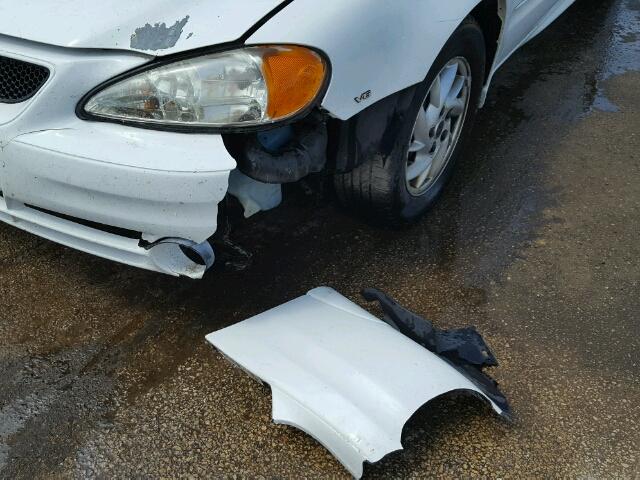 1G2NF52E64M667037 - 2004 PONTIAC GRAND AM S WHITE photo 9