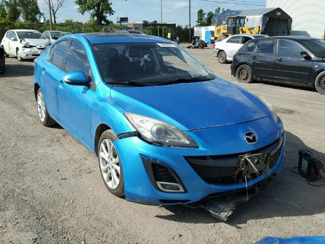 JM1BL1S57A1100400 - 2010 MAZDA 3 BLUE photo 1