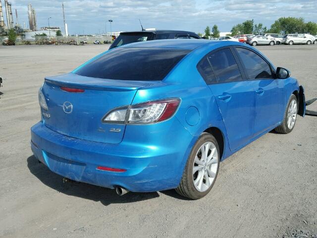 JM1BL1S57A1100400 - 2010 MAZDA 3 BLUE photo 4