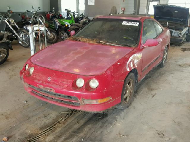 JH4DC4355SS015915 - 1995 ACURA INTEGRA LS RED photo 2