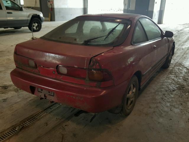 JH4DC4355SS015915 - 1995 ACURA INTEGRA LS RED photo 4