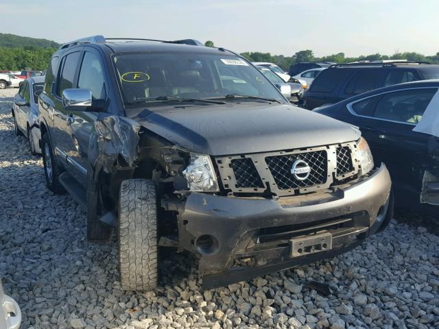 5N1BA0NEXCN602014 - 2012 NISSAN ARMADA SV GRAY photo 1