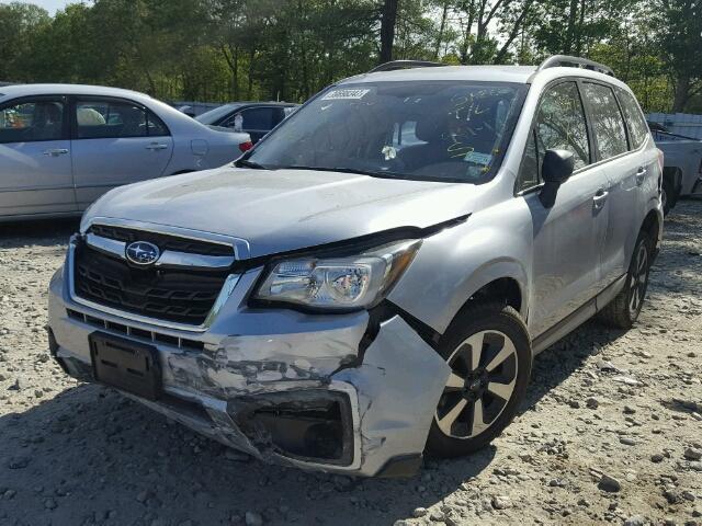 JF2SJABCXHH467508 - 2017 SUBARU FORESTER 2 SILVER photo 2