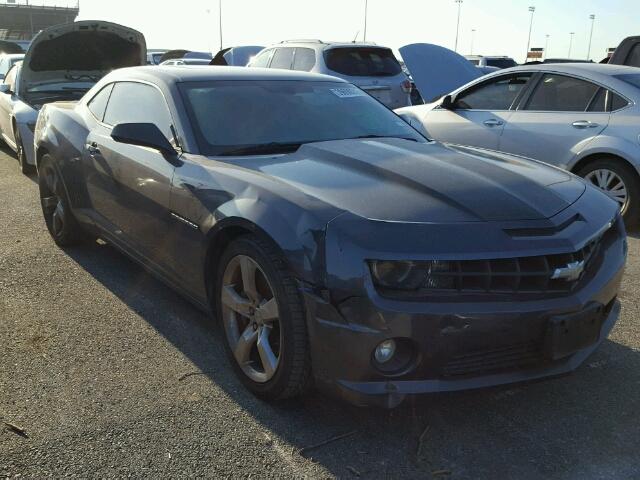 2G1FS1EW0B9126335 - 2011 CHEVROLET CAMARO SS GRAY photo 1