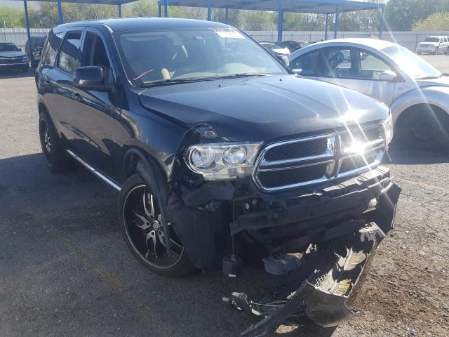 1C4RDHAG3CC308515 - 2012 DODGE DURANGO SX BLACK photo 1