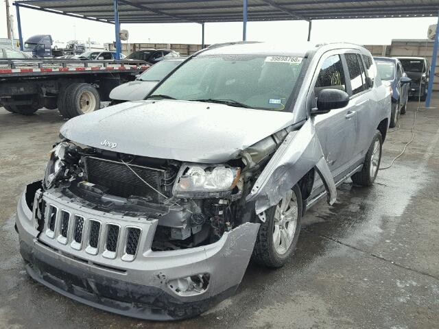 1C4NJCBA8GD567554 - 2016 JEEP COMPASS SP GRAY photo 2