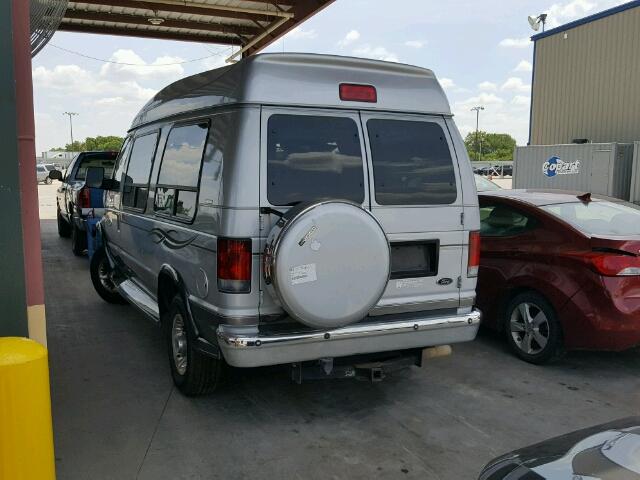 1FDNE14L67DB36486 - 2007 FORD ECONOLINE SILVER photo 3