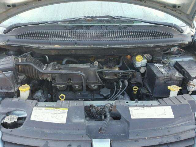 2D4GP44L85R154669 - 2005 DODGE GRAND CARA SILVER photo 7