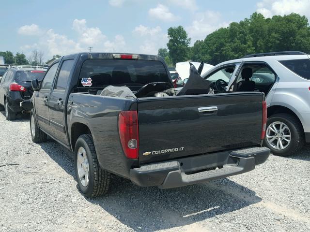 1GCDSCFE3C8107257 - 2012 CHEVROLET COLORADO L BLACK photo 3