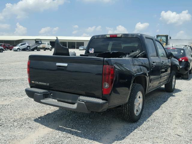 1GCDSCFE3C8107257 - 2012 CHEVROLET COLORADO L BLACK photo 4