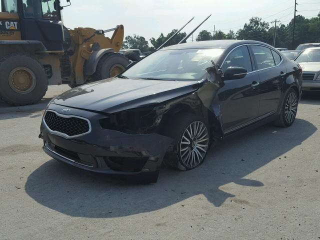 KNALN4D74E5123904 - 2014 KIA CADENZA PR BLACK photo 2