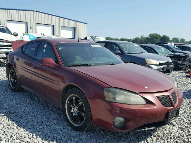 2G2WP522X51243123 - 2005 PONTIAC GRAND PRIX MAROON photo 1