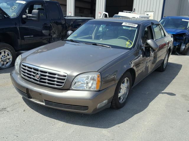 1G6KD54Y53U259609 - 2003 CADILLAC DEVILLE GRAY photo 2