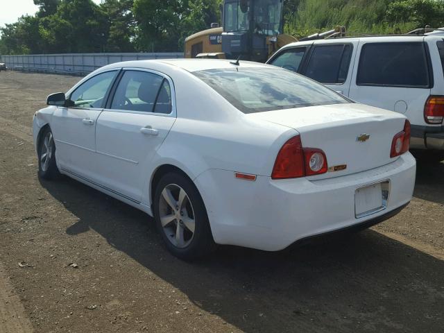 1G1ZC5E1XBF317368 - 2011 CHEVROLET MALIBU 1LT 白色 照片 3