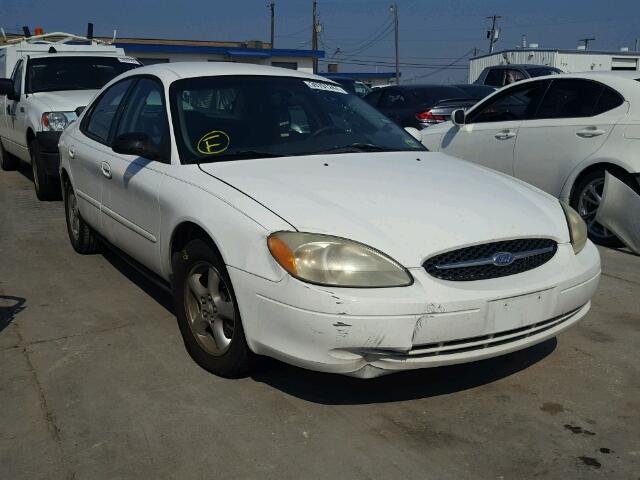 1FAHP53223A163066 - 2003 FORD TAURUS SE WHITE photo 1