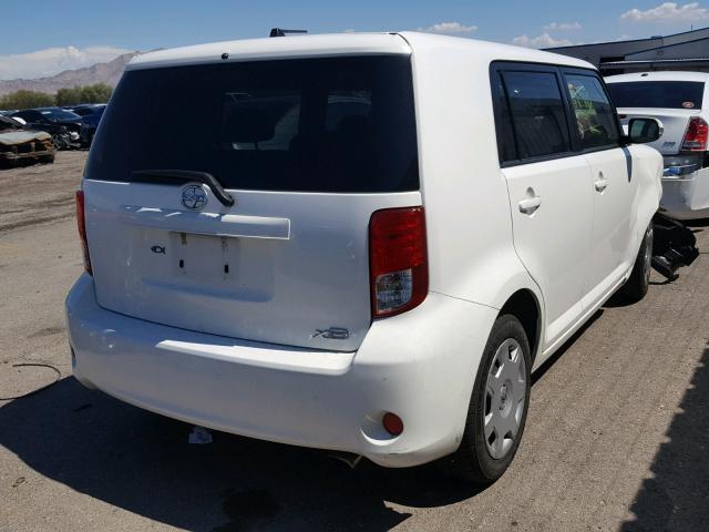 JTLZE4FEXCJ014073 - 2012 TOYOTA SCION XB Ақ фото 4