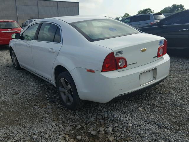 1G1ZC5EUXBF378777 - 2011 CHEVROLET MALIBU 1LT 白色 照片 3