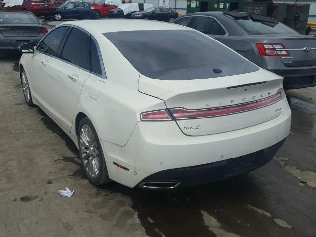 3LN6L2G94DR824067 - 2013 LINCOLN MKZ Սպիտակ լուսանկար 3