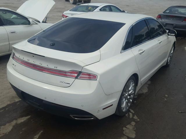 3LN6L2G94DR824067 - 2013 LINCOLN MKZ Սպիտակ լուսանկար 4