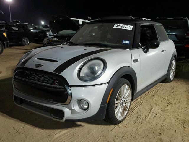 WMWXP7C51F2A38179 - 2015 MINI COOPER S SILVER photo 2