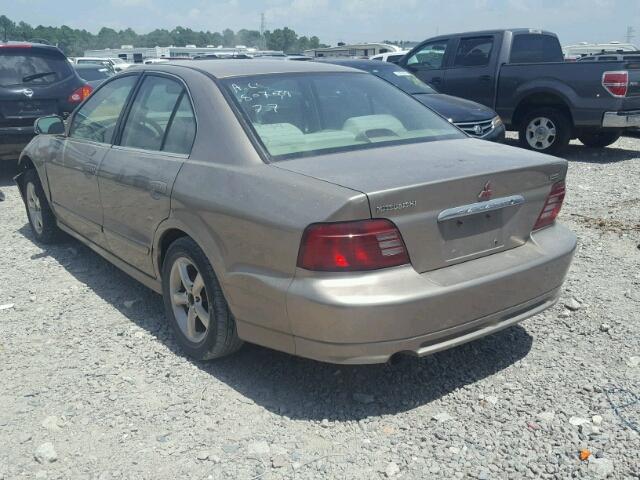 4A3AA46G2XE051023 - 1999 MITSUBISHI GALANT GOLD photo 3