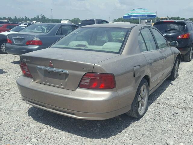 4A3AA46G2XE051023 - 1999 MITSUBISHI GALANT GOLD photo 4