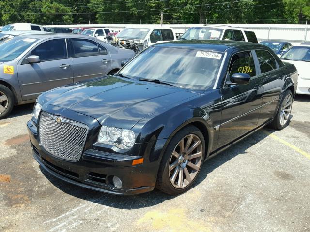 2C3LA73W46H397014 - 2006 CHRYSLER 300C SRT-8 BLACK photo 2