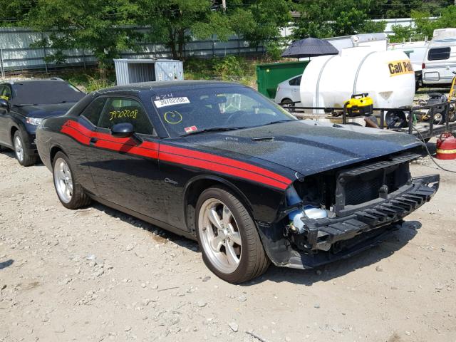 2C3CDYBT2CH226133 - 2012 DODGE CHALLENGER BLACK photo 1