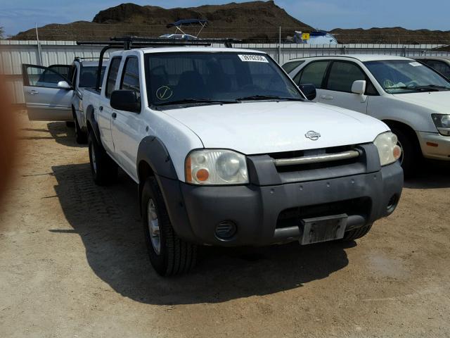 1N6ED27T01C307283 - 2001 NISSAN FRONTIER C WHITE photo 1