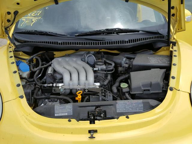 3VWCK31C85M417157 - 2005 VOLKSWAGEN NEW BEETLE 黄色 照片 7