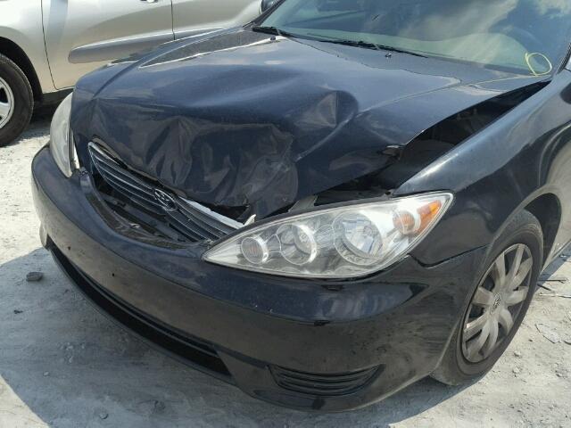 4T1BE32KX5U044027 - 2005 TOYOTA CAMRY BLACK photo 9