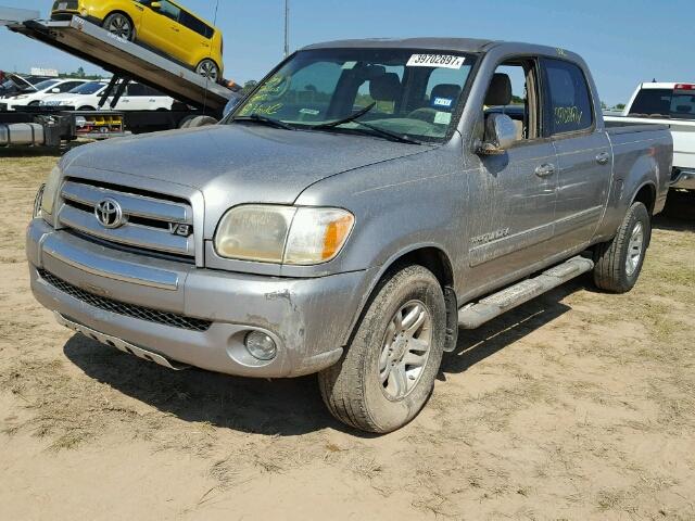 5TBDT44105S475020 - 2005 TOYOTA TUNDRA SILVER photo 2