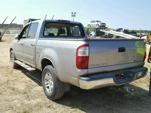 5TBDT44105S475020 - 2005 TOYOTA TUNDRA SILVER photo 3