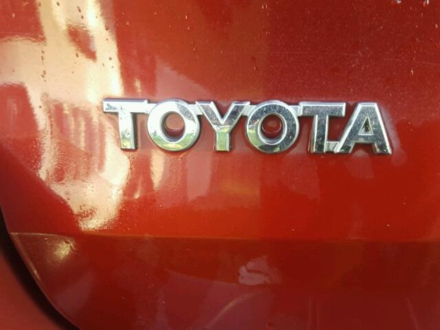 5TDZK22C48S170178 - 2008 TOYOTA SIENNA XLE RED photo 9