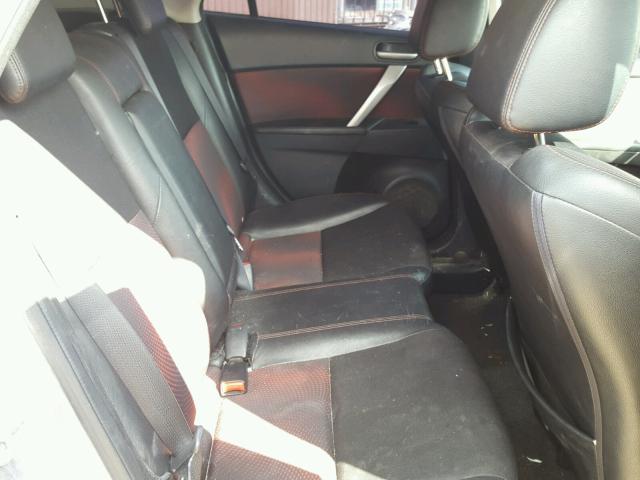 JM1BL1H37A1326037 - 2010 MAZDA SPEED 3 SILVER photo 6