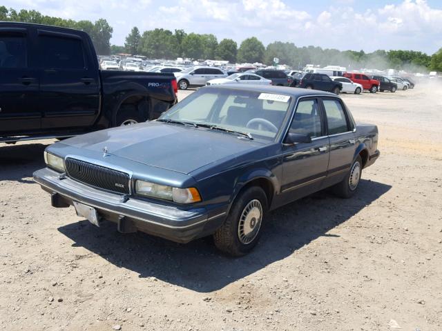 1G4AG5543S6480247 - 1995 BUICK CENTURY SP GREEN photo 2